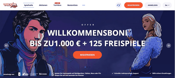 Testimonial des Casino Reload Wetten Sie auf eine von vielen bekannten Online-Casino-Sites